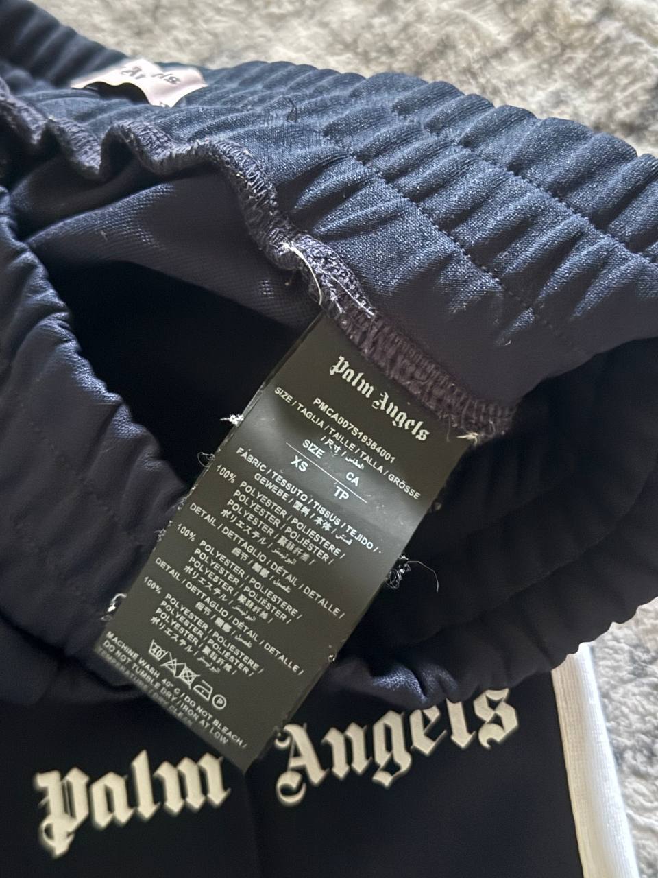 PALM ANGELS TRACKPANTS NAVY