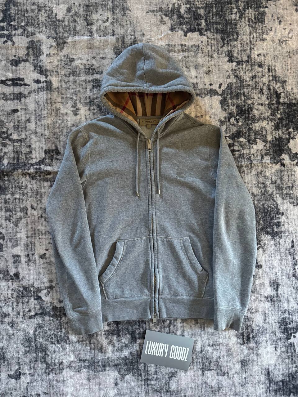 BURBERRY ZIP-UP HOODIE