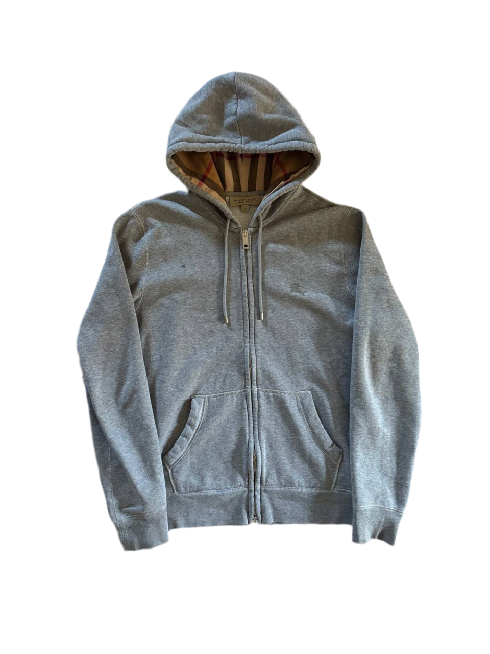 BURBERRY ZIP-UP HOODIE